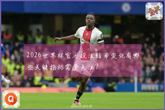 2026世界杯官方投注赔率变化有哪些关键指标需要关注？