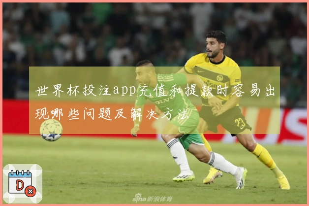 世界杯投注app充值和提款时容易出现哪些问题及解决方法