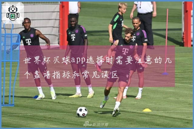 世界杯买球app选择时需要注意的几个靠谱指标和常见误区